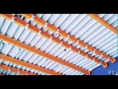 창고용 냉간 압연 강철 산업용 중간층, 파란색/주황색