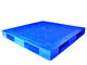 Rackable 저장/배급의 파란 플라스틱 깔판 재생을 위한 플라스틱 선박 깔판